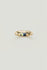 EMERALD CUT SAPPHIRE RING - MIRTA jewelry