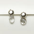 CLEAR QUARTZ DROP EARRING - MIRTA jewelry