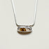 OVAL AGATE NECKLACE - MIRTA jewelry