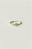 PAIRED GREEN SAPPHIRE RING - MIRTA jewelry