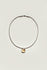 RECTANGULAR CITRINE NECKLACE - MIRTA jewelry