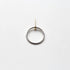 SILVER LARGE KINETIC HOOP EARRING - MIRTA jewelry