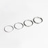 ESSENTIAL ROUND SILVER BAND RING - MIRTA jewelry