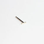 ESSENTIAL DASH GOLD STUD EARRING