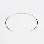 ESSENTIAL SILVER CHOKER NECKLACE