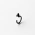 DIAMOND THORN OXIDIZED EARRING - MIRTA jewelry