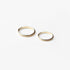 ESSENTIAL GOLD HALF ROUND BAND - MIRTA jewelry