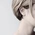 CIRCLE & LINE OXIDIZED EAR CUFF - MIRTA jewelry