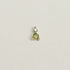 GREEN TOURMALINE AND DIAMOND STUD - MIRTA jewelry