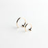 ESSENTIAL DASH GOLD HOOP EARRING - MIRTA jewelry