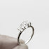 SILVER THREE RING - MIRTA jewelry