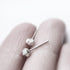 SILVER ROCKS EARRINGS - MIRTA jewelry